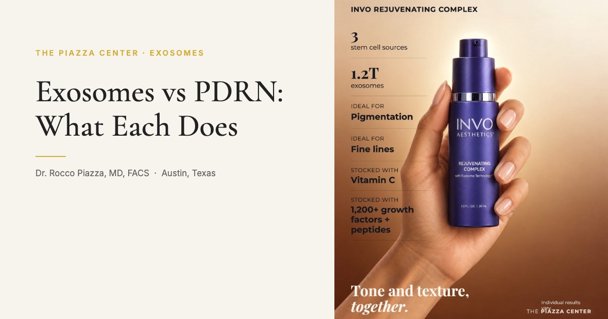 Exosomes vs PDRN (Salmon DNA): What Each Does, and Whether to Use Both