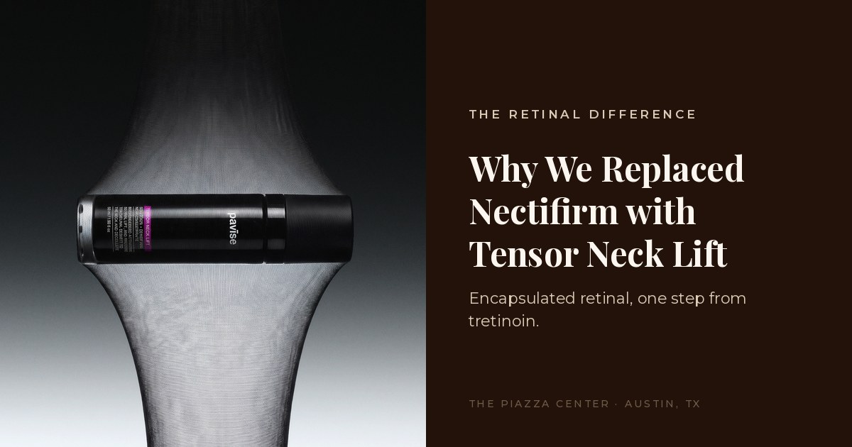 Why We're Replacing Revision Nectifirm with Pavise Tensor Neck Lift